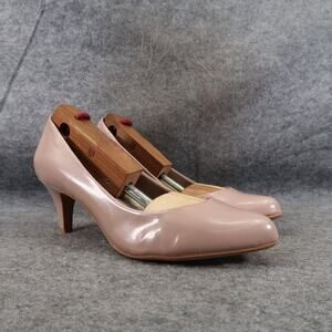 Giani Bernini Shoes Womens 6 Pump Classic Kitten Heel Patent Slip On Dressy Pink